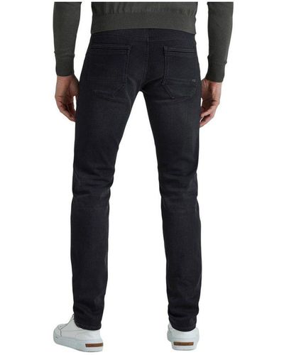 PME LEGEND 5-Pocket-Jeans uni (1-tlg) - Schwarz
