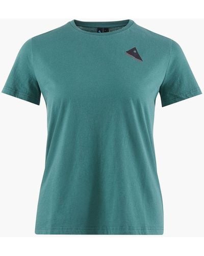 Klättermusen Runa Token - T-Shirt für (1-tlg) - Grün