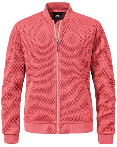 Schoeffel Ö W Fleece Jacket Genua Anorak - Pink