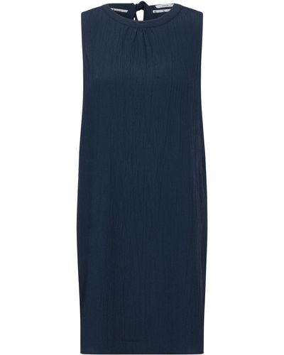 Cecil Midikleid EOS_Solid Sleeveless Dress - Blau