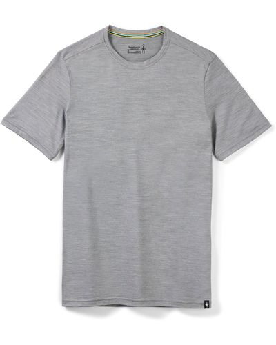 Smartwool T-Shirt M Short Sleeve Tee Slim Fit - Grau