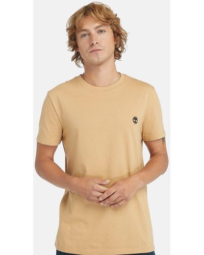 Timberland T-Shirt Short Sleeve Tee - Natur