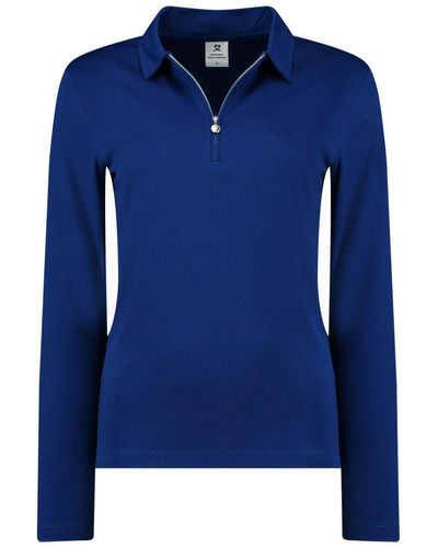 Daily Sports Langarm-Poloshirt Peoria Longsleeve Polo Spectrum Blue - Blau