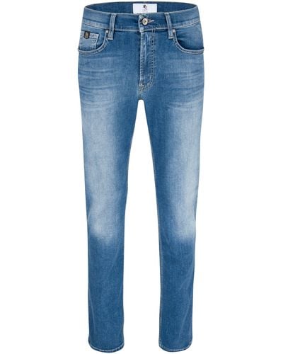 Otto Kern 5-Pocket-Jeans JOHN light blue used buffies 67001 6831.6844 - Blau