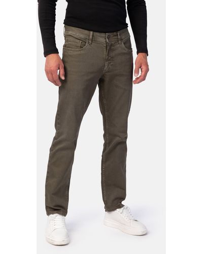 Stooker Men Stooker 5-Pocket-Hose Frisco Colour Straight Fit Men (1-tlg) - Schwarz