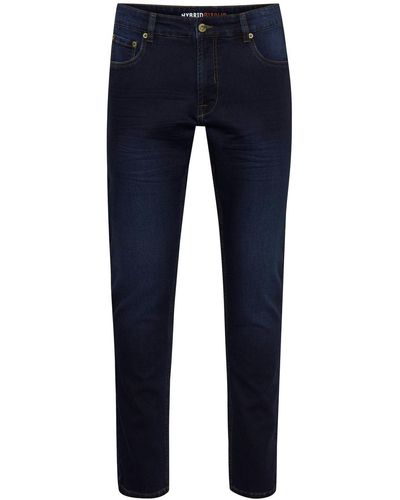 Solid Basic Slim Fit Jeans Black Denim Pants SDTot (1-tlg) 4121 in Dunkelblau