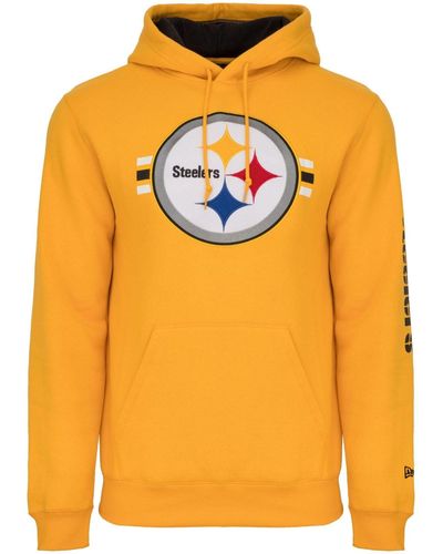KTZ Kapuzenpullover NFL SIDELINE Pittsburgh Steelers - Orange