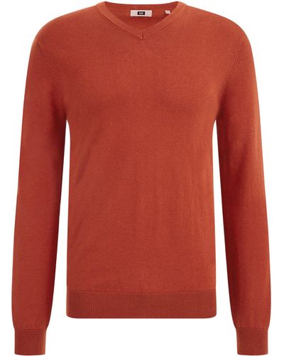 WE Fashion Sweater - Rot
