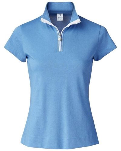 Daily Sports Poloshirt Kim Capsleeve Polo Pacific - Blau