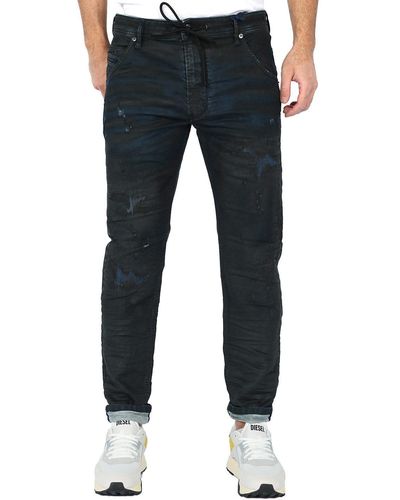 DIESEL Tapered-fit-Jeans Beschichtete JoggJeans - Blau