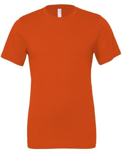 Bella Canvas Bella + Canvas Rundhalsshirt Jersey Short Sleeve T-Shirt - Orange