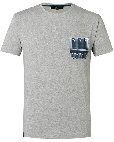 Wiesnkönig T-Shirt Bierkrug K20 - Grau