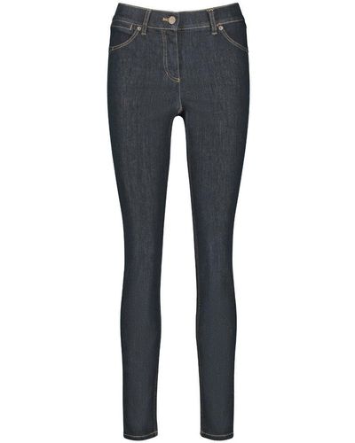 Gerry Weber 5-Pocket-Jeans SKINNY FIT4ME (92391-67953) von dark denim (83000) 36 - Blau