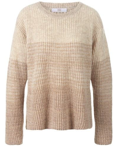 Riani Sweatshirt Pullover, daydream patterned - Natur