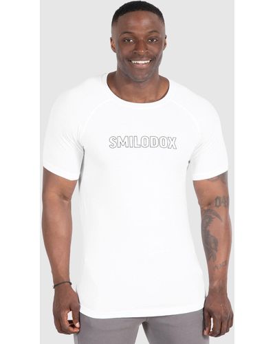 Smilodox T-Shirt Timmy - Weiß
