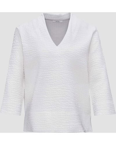 Opus Sweatshirt - Weiß