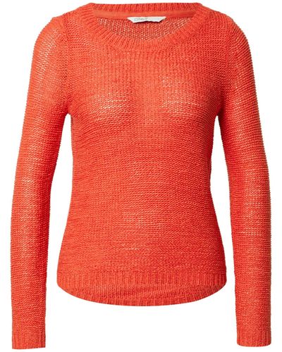 ONLY Strickpullover Geena (1-tlg) Weiteres Detail - Rot