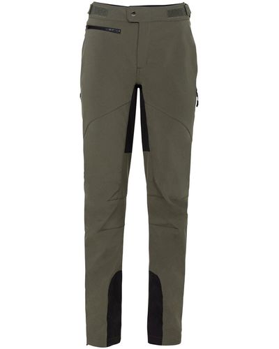 Vaude Funktionshose Women's Qimsa Softshell Pants II (1-tlg) Green Shape - Grau