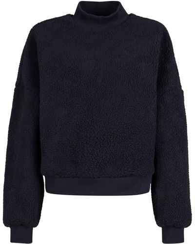 Urban Classics Sweater Ladies Sherpa Crewneck - Blau