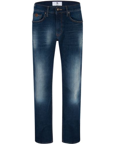 Otto Kern 5-Pocket-Jeans RAY dark blue used buffies 67001 6831.6814 - Blau