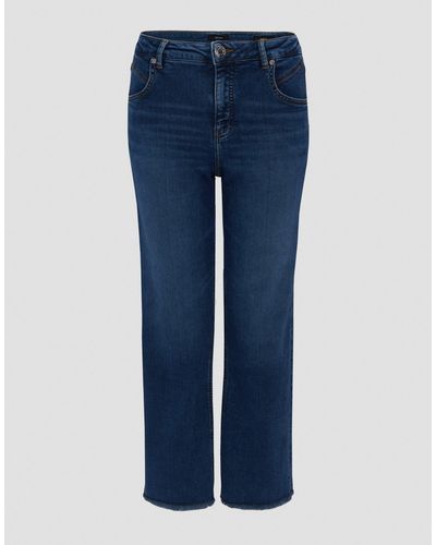 Opus 5-Pocket-Jeans Momito fresh up blue - Blau