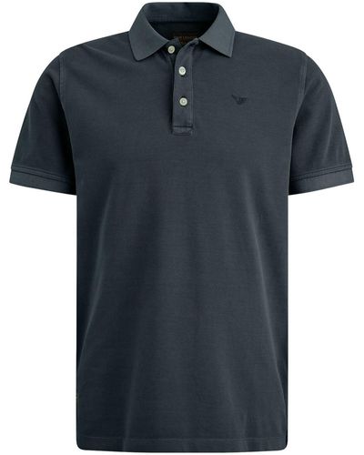 PME LEGEND Poloshirt Regular Fit (1-tlg) - Blau