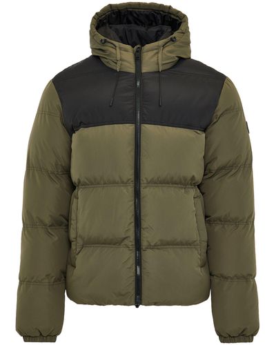 Threadbare Winterjacke THB Jacket Firth Padded - Grün