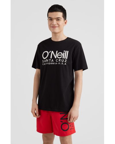 O'neill Sportswear CALI ORIGINAL T-SHIRT mit Logodruck - Rot
