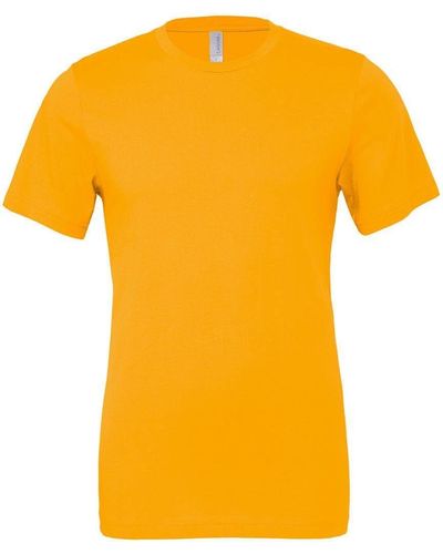 Bella Canvas Bella + Canvas Rundhalsshirt Jersey Short Sleeve T-Shirt - Gelb
