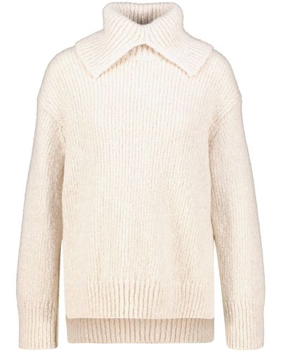 Marc O' Polo Strickpullover mit Wolle - Natur