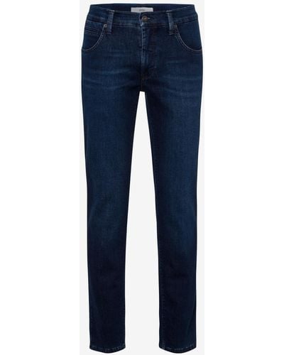 Brax Regular-fit-Jeans STYLE.CADIZ TT, MID BLUE USED - Blau