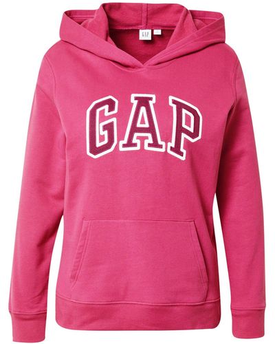 Gap Sweatshirt (1-tlg) Plain/ohne Details - Pink