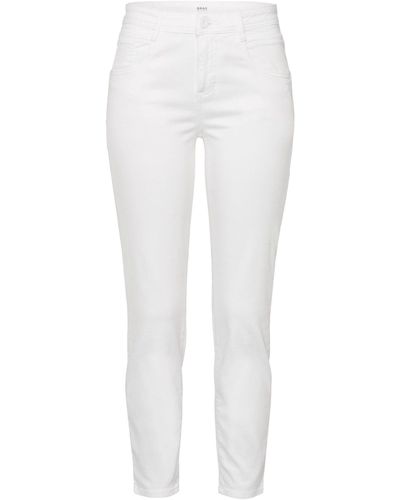 Brax 5-Pocket- Jeans SHAKIRA S Skinny Fit (1-tlg) - Weiß