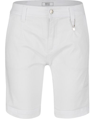 M·a·c Stretch-Jeans RICH CARGO SHORTY white 2380-01-0430 010 - Weiß