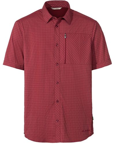 Vaude Funktionshemd Men's Seiland Shirt IV (1-tlg) - Rot