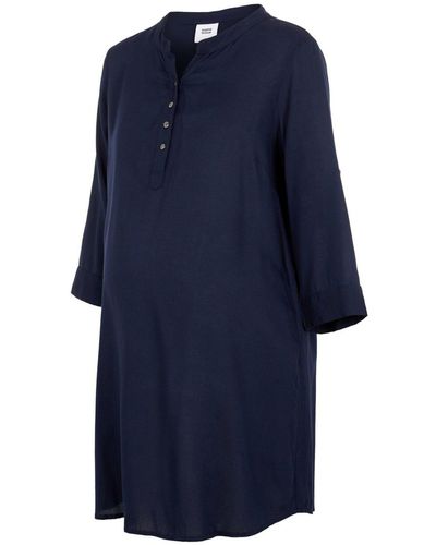Mama.licious Blusenshirt Umstandstunika Shirt (1-tlg) 3113 in Navy - Blau