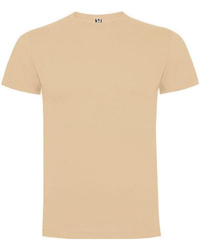Roly Rundhalsshirt Dogo Premium T-Shirt, Single-Jersey - Natur