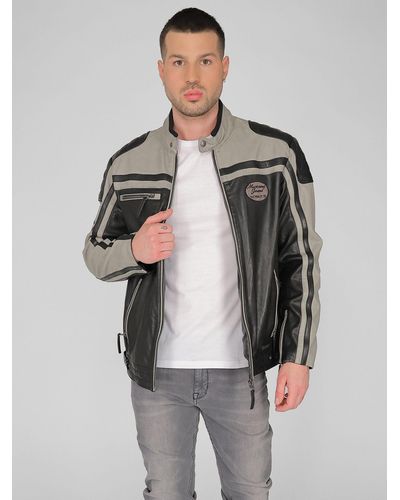 Mustang Bikerjacke 31021213 - Schwarz