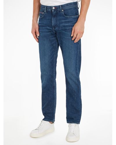 Tommy Hilfiger 5-Pocket-Jeans REGULAR MERCER STR - Blau