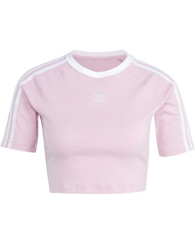 adidas Originals 3-Stripes Baby T-Shirt default - Pink
