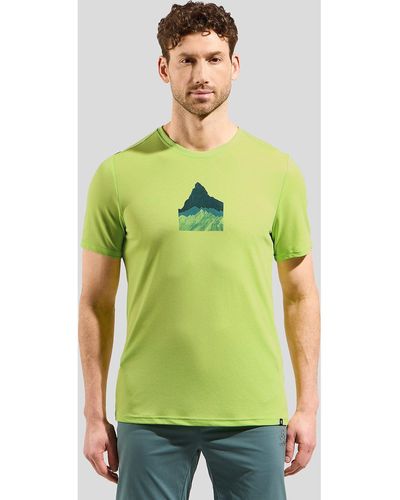 Odlo T-Shirt F-Dry Mountain - Grün