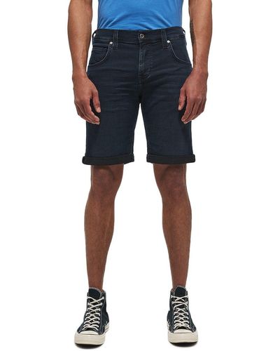 Mustang Jeansshorts Style Chicago Shorts Z - Blau