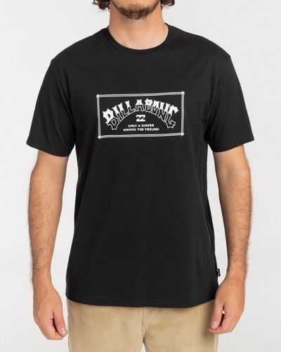 Billabong T-Shirt Arch Wave - Schwarz