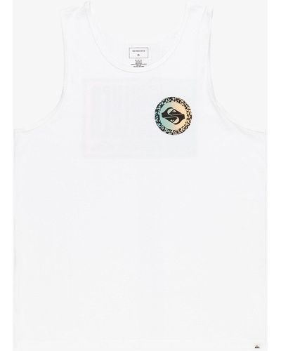 Quiksilver T-Shirt LONGFADETK TEES - Weiß