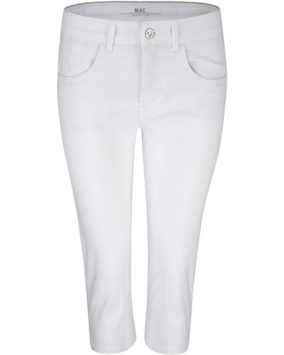 M·a·c Stretch-Jeans CAPRI summer clean white 5917-90-0371-D010 - Weiß