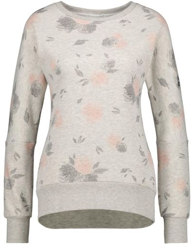 Alife & Kickin Sweatshirt DarlaAK B Pullover ohne Kapuze (1-tlg) - Grau