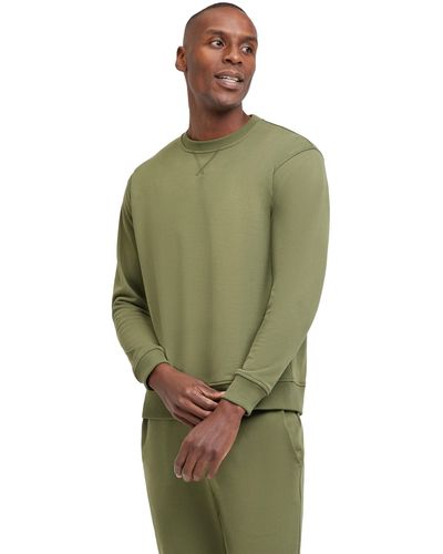 FALKE Sweatshirt mit Bio-Baumwolle - Grün