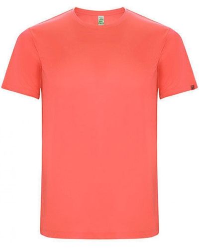 Roly Rundhalsshirt Men ́s Imola Funktions T-Shirt - Orange