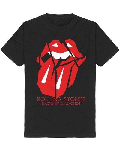 The Rolling Stones T-Shirt Hackney Diamonds Lick Over - Schwarz