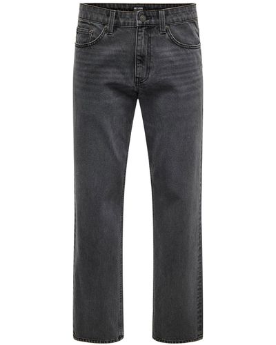Only & Sons Jeans Regular Fit Denim Pants 7102 in Grau